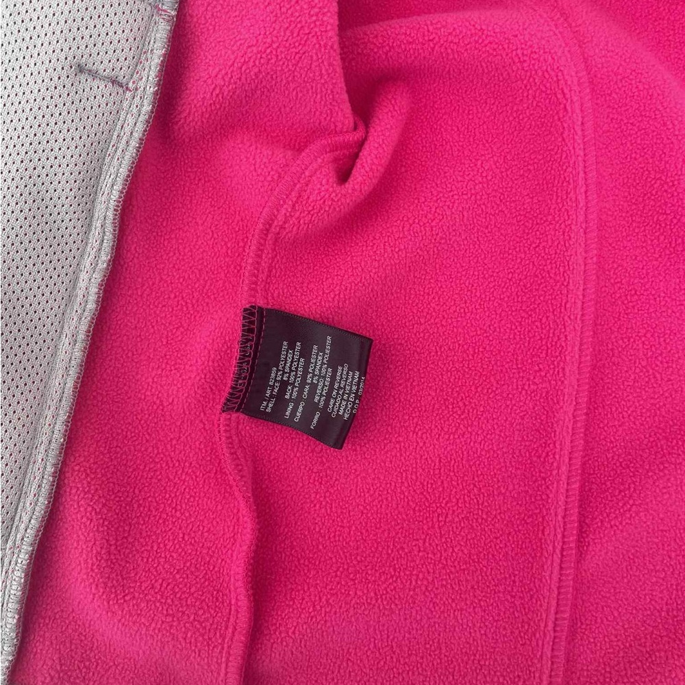 Kirklands Vibrant Pink Fleece Jacket - Picture 5 of 9